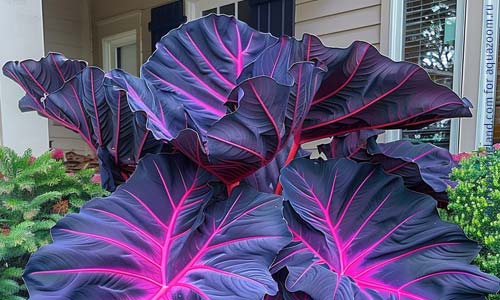 Каладиумы в саду